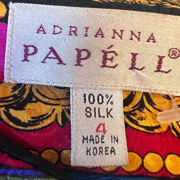 Colorful lightweight silk blazer - Picture 3 of 4